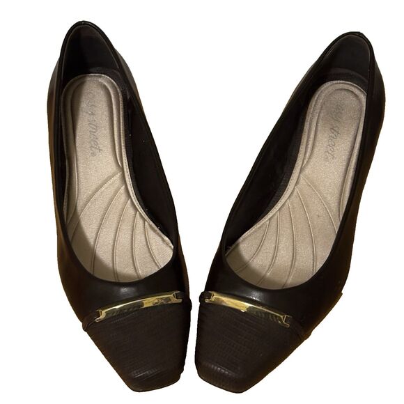 NEW East Street Women's 2" Heels, Sz 8W, Brown, Padded, TRP Outersole, Exc  Cond - Picture 1 of 12